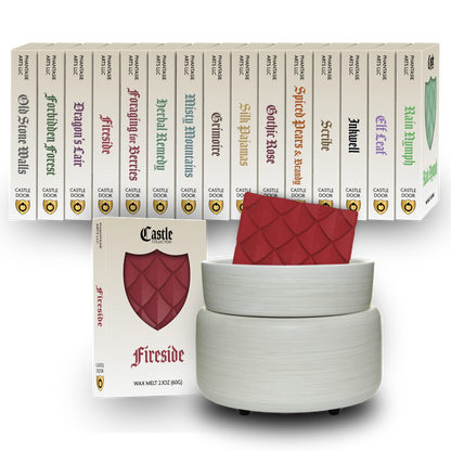 Castle Collection Wax Melts + Warmer Bundle