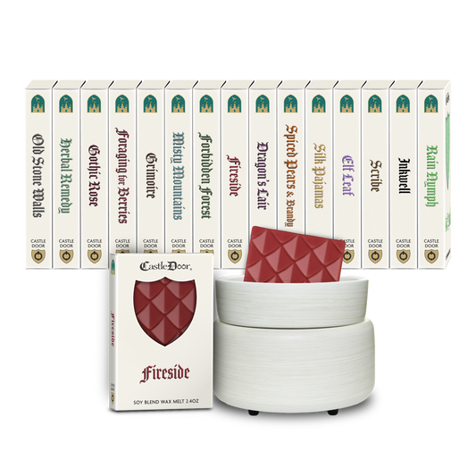 Castle Collection Wax Melts + Warmer Bundle