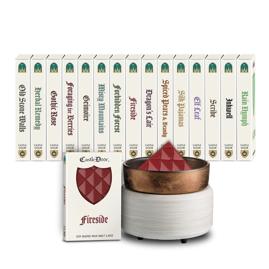 Castle Collection Wax Melts + Warmer Bundle